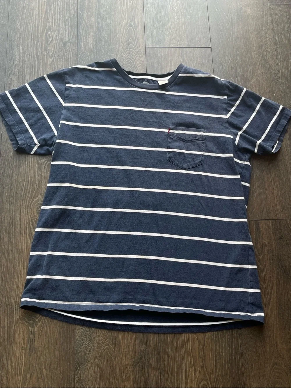 Levi's Striped Short Sleeve Pocket Tee